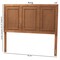Baxton Studio Giordano Classic and Traditional Ash Walnut Finished Wood Full Size Headboard 221-12872-ZORO - alternate 10